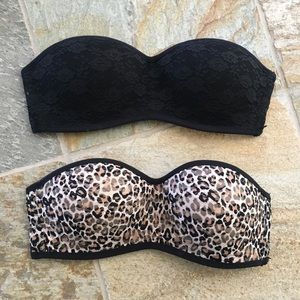 Victoria's Secret PINK push-up bandeaus